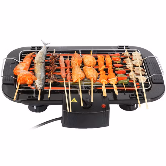 Elektrische Grills und elektrische Grillplatten Raclette-BBQ-Grill für den Innenbereich