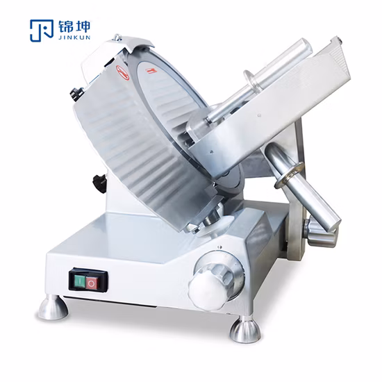 Elektrischer Allesschneider aus Edelstahl, Schneidemaschine für gefrorenes Fleisch
